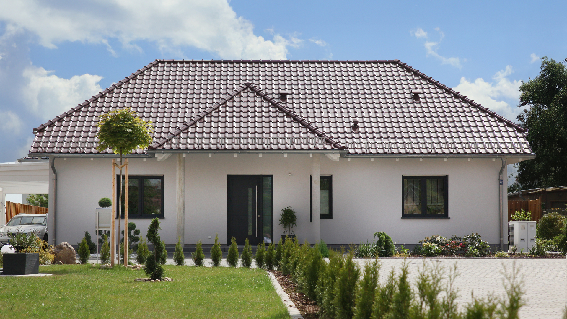 Privater Hausbau im Bungalow-Stil in Leipzig